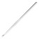 Knitting hook, aluminum, 5 mm/14 cm