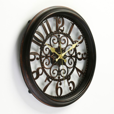 Wall clock, series: interior, "Susy", discrete move, D-35 cm-1