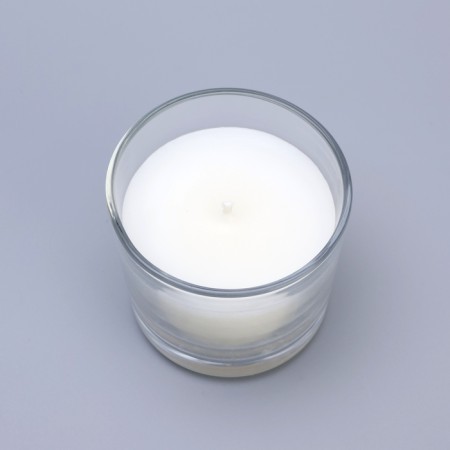 Aromatic candle in a glass "Sandal", mandarin, Garden, jasmine, sandalwood, 60 grams-4