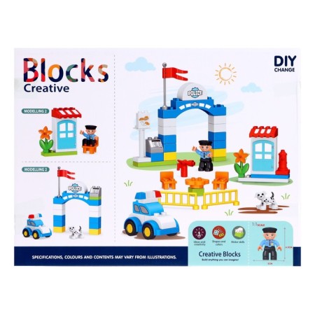Designer "Police Party", 2 assembly options, 45 parts-6