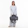 Sports bag with lightning, long belt, gray color