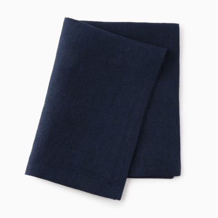Set of napkins Ethel Color Dark blue, 30x40 cm - 4 pcs, 100% flax 170 g/m2-1