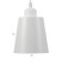 Bayerlux suspension lamp Bayerlux "cylinder" 1x40W E27 white 13x13x16-96 cm