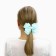 Outlet. Hair bow on a hairpin, 11 cm, cold heart