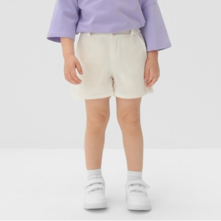 Children's shorts Minaku: Cotton Collection Color white, height 116