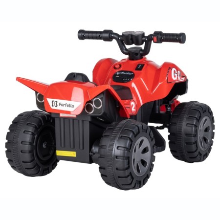 Electric car Children's farfello "ATV", color red-3
