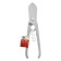 Scissors for scrap metal, metal handles, straight cut, 200 mm