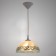 Lamp Bayerlux cap "Classes" 1 lamp E27 40W White blue d.250