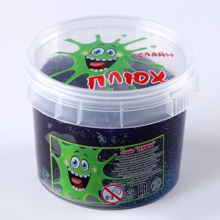 Slime Plus "Galaxy", with sparkles and balls