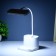 Table lamp touch lamp "Artes" LED 5W USB AKB White 14x10x37 cm Risalux