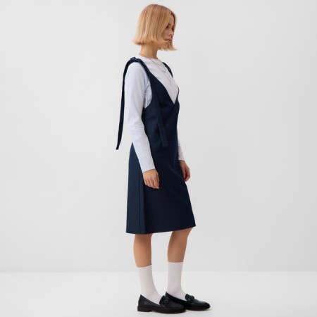 Women's dress Minaku: Jeans Collection Blue Blue, Rr. 46-1