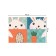 A set of napkins for setting the table "Easter hares", rectangular, size 32x46 cm, 4 pcs