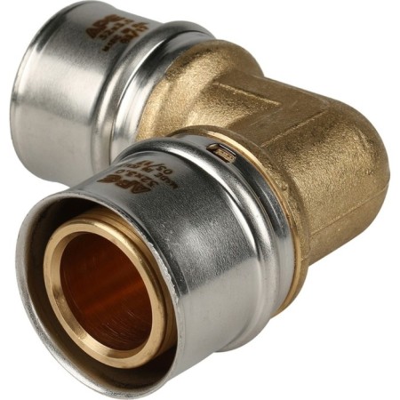 STOUT SFP-0009-003232, d = 32 mm x 90 °, brass-1