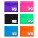 Folder-convert on Velcro A5, 180 MKR, with extension, pocket for business cards, mix