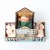 Tea house "Easter", 20 x 20 x 8.6 cm.