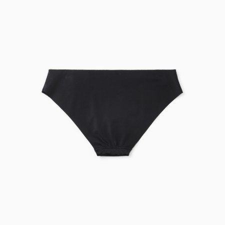 Panties female slips (seamless), black color, rr 46 (m)-2