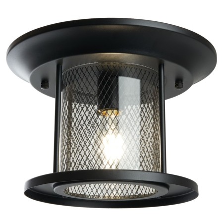 Garden-park lamp Feron PL723, IP44, E27, 60 W, 220x220x180 mm, black color black
