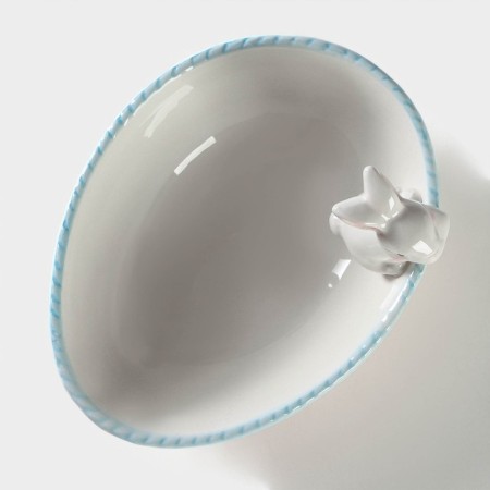 Bunny Bunny, 350 ml, 18 × 14 × 11 cm, blue rim-2