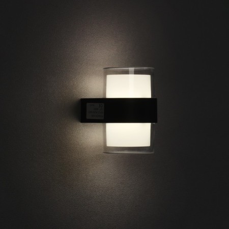Facade lamp “Double Grand”, FSD-076, 10 W, 4000K, IP65, 220 V, plastic, black-3