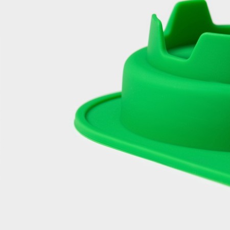 Baking form New Year's share "New Year's set", silicone, 20.5 × 22 × 3.5 cm, 6 cells, green color-3