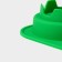 Baking form New Year's share "New Year's set", silicone, 20.5 × 22 × 3.5 cm, 6 cells, green color