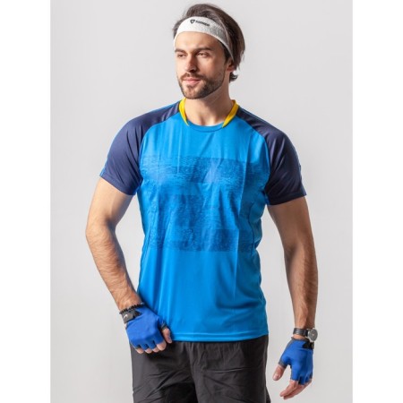 Sports T -shirt men's ise, size 46, blue color-7