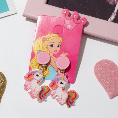 Clips children's "chosen" fairy tale, unicorn bright, color-3