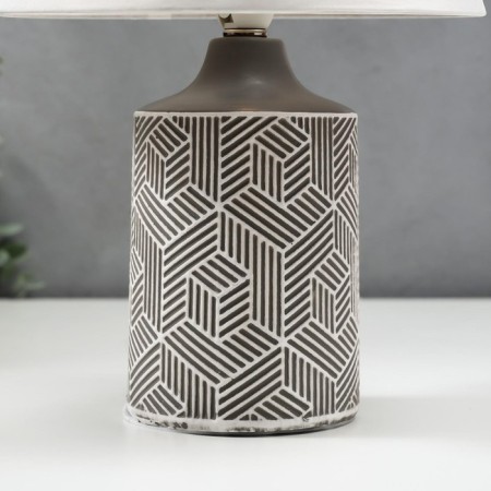 Table lamp 48475/1GR E14 40W gray 20x20x31.5 cm Risalux-4