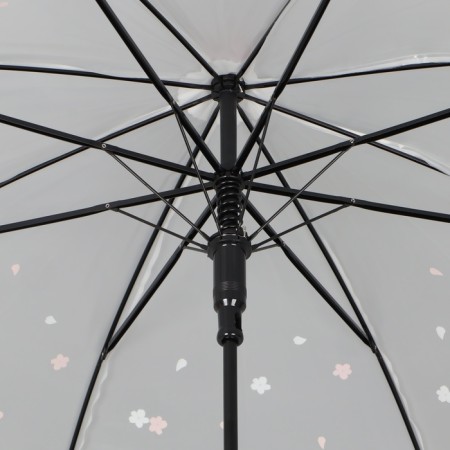 Umbrella - semi -automatic “flowers” ​​cane, 8 spokes, r = 45 cm, color mix-6