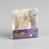 Garland "Mishura" 2 m Rosa, IP20, silver thread, 100 LED, glow warm white, USB