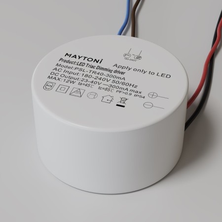 Technical PSL-TR40-300MA, 12W, 4.5x4.5x2.5 cm accessories, white color-2