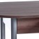 Oval table with an economy drawer 1100x600x750 Metaliki gray/ash shimo dark