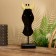 Mask "Zebra" on a stand, Albezia 40 cm