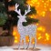 New Year's decor "Bright Deer" Silver, 6 × 14 × 24 cm
