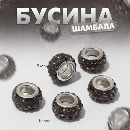 Busina "Shambhala" Montpasier, the color is gray in silver-1