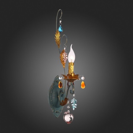 Sconces st. SL426.761.01. Joanna. 1x40 W, E14, 14x48 cm, colorful color-4