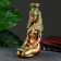 Figure "Cleopatra" copper with gold, 31x20x12cm