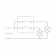 Two-clavy switch WL08-SW-2G, black color
