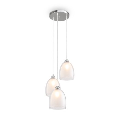 Suspended lamp Freya Fr5375PL-03CH ASTERY, 370x370x900 mm, E27, 3x60W, color chromium-1