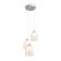 Suspended lamp Freya Fr5375PL-03CH ASTERY, 370x370x900 mm, E27, 3x60W, color chromium