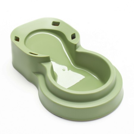 Auto feeder 3.8 liters, non -slip legs, green-4