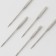 Needles for household sewing machines, for knitwear, No. 75/11, 5 pcs, NT