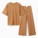 Women's costume (T -shirt and trousers) Mist, p. 44-46, brown