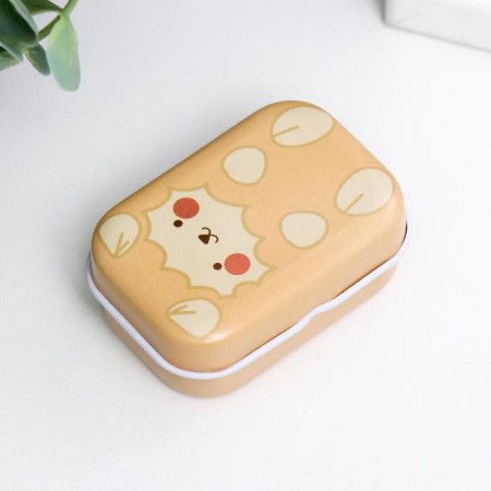 Rectangular metal casket "Muzzle animals" MIX 2.5x4x5.5 cm-5