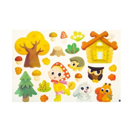Application on plastic "in the forest"-2