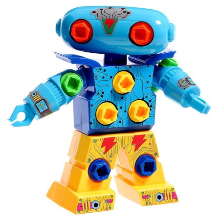 The designer of the screw "Toby robot", 11 bolts, telescopic hands-2