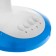 Fan Luazon LOF-03, desktop, 35 watts, 28 cm, 3 modes, plastic, white-blue
