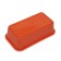 Box for growing green onions, 29 × 16 × 8.5 cm, 2.5 l, 10 holes, orange, Greengo