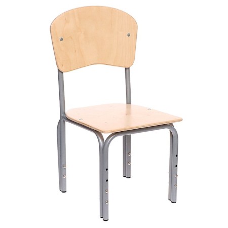 The stool is adjustable "kuzya", plywood (1-3), back-bell back-3