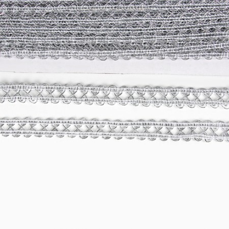 Weekenaya silver braid 1.5 cm winding 25 meters-2
